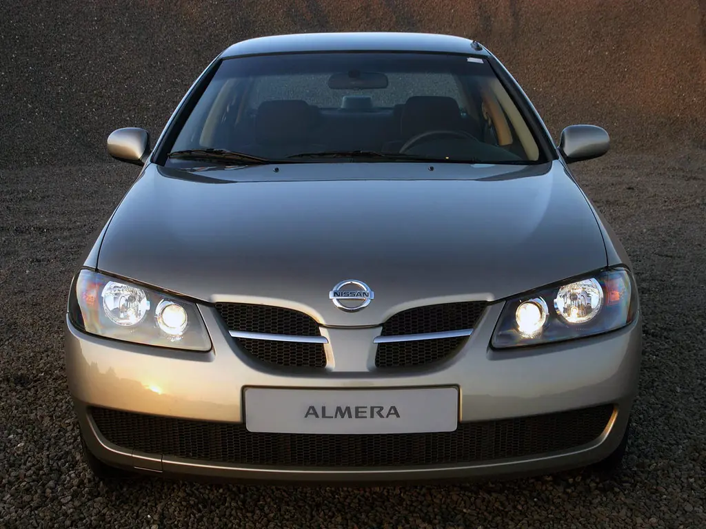 Nissan Almera рестайлинг 2003, 2004, 2005, 2006, 2