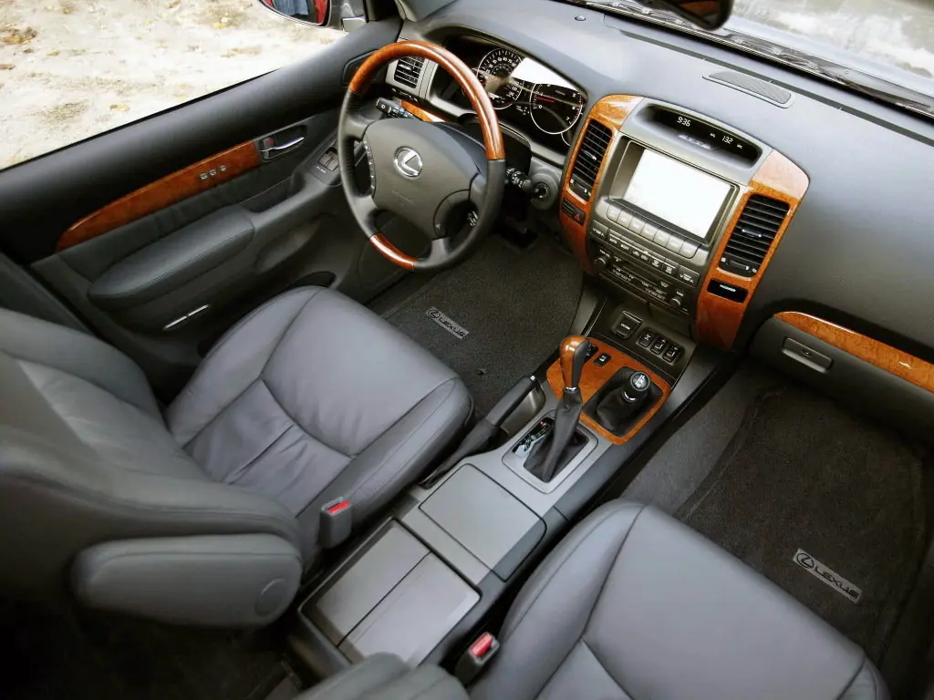Лексус GX черный 2005