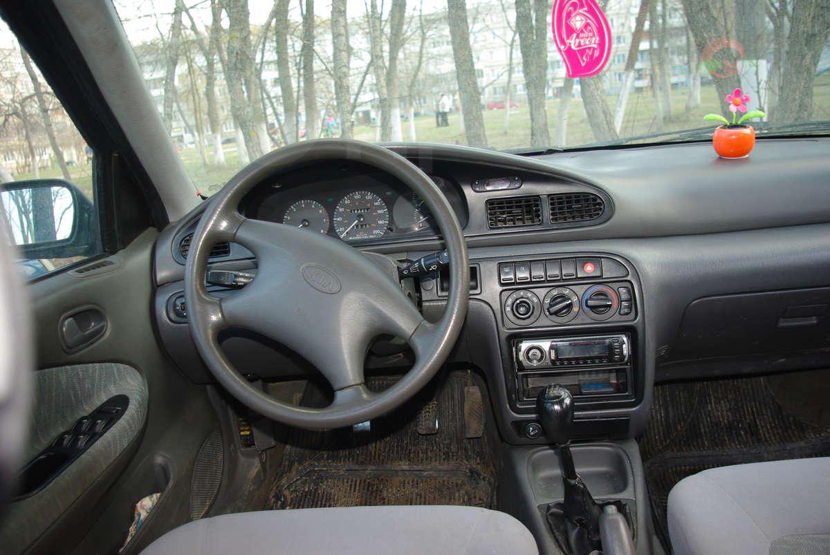 kia sephia 1997 фото салона