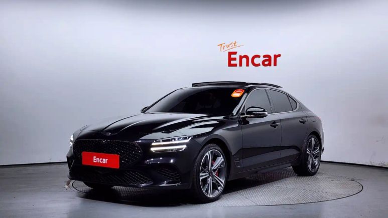 Генезис g70 предохранители и реле Авто из Кореи Genesis G70 Gasoline 2.0T 2WD, 2022 г., пробег 38777 км, цвет Сере