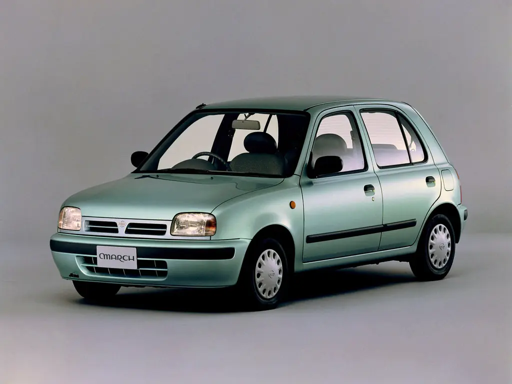 Nissan March 1992, 1993, 1994, 1995, 1996, хэтчбек, 2