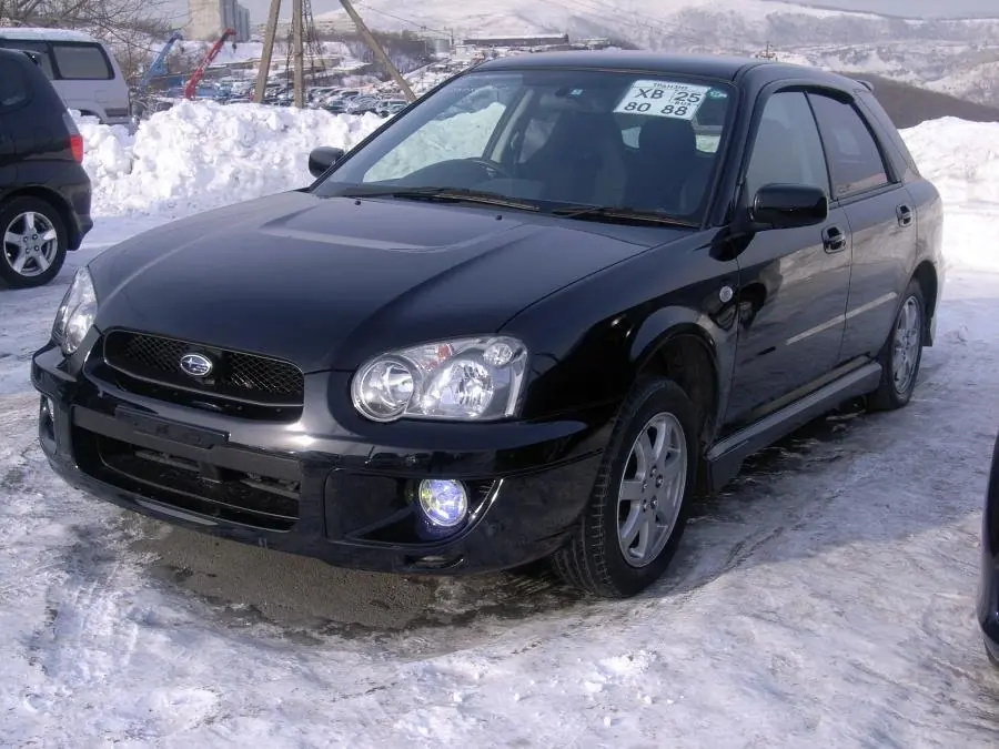 Subaru Impreza рестайлинг 2002, 2003, 2004, 2005