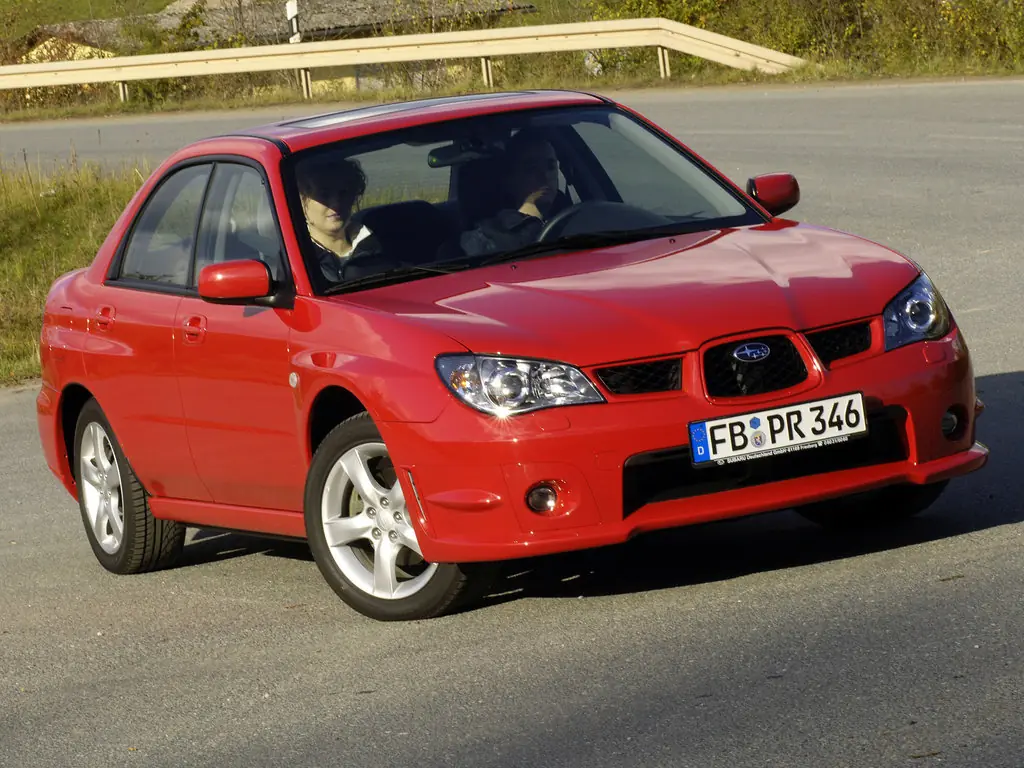 Subaru Impreza 2й рестайлинг 2005, 2006, 2007, седан, 2