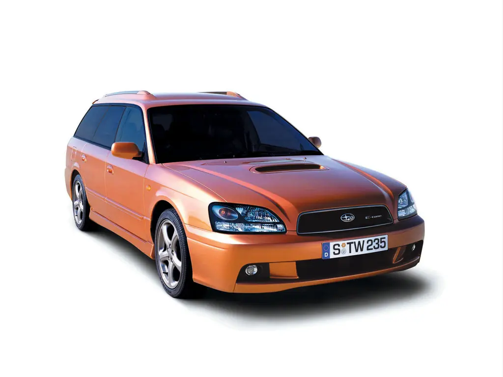 Subaru Legacy рестайлинг 2001, 2002, 2003, универсал, 3 поколение, BH/B12  технические характеристики и комплектации