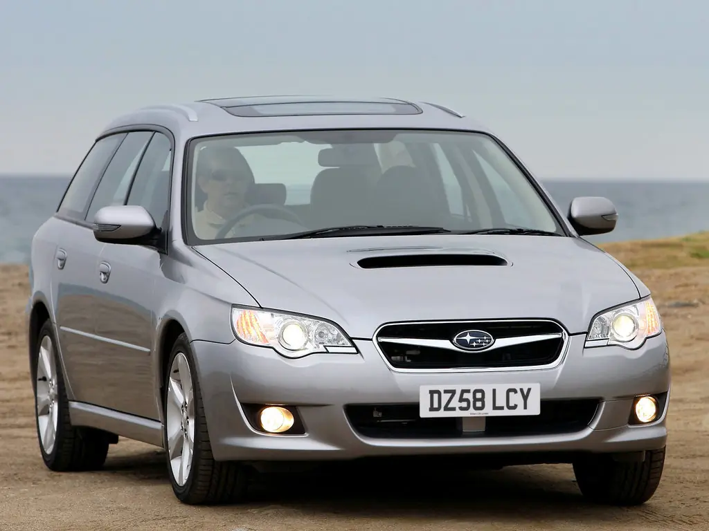 Subaru Legacy рестайлинг 2006, 2007, 2008, 2009, универсал