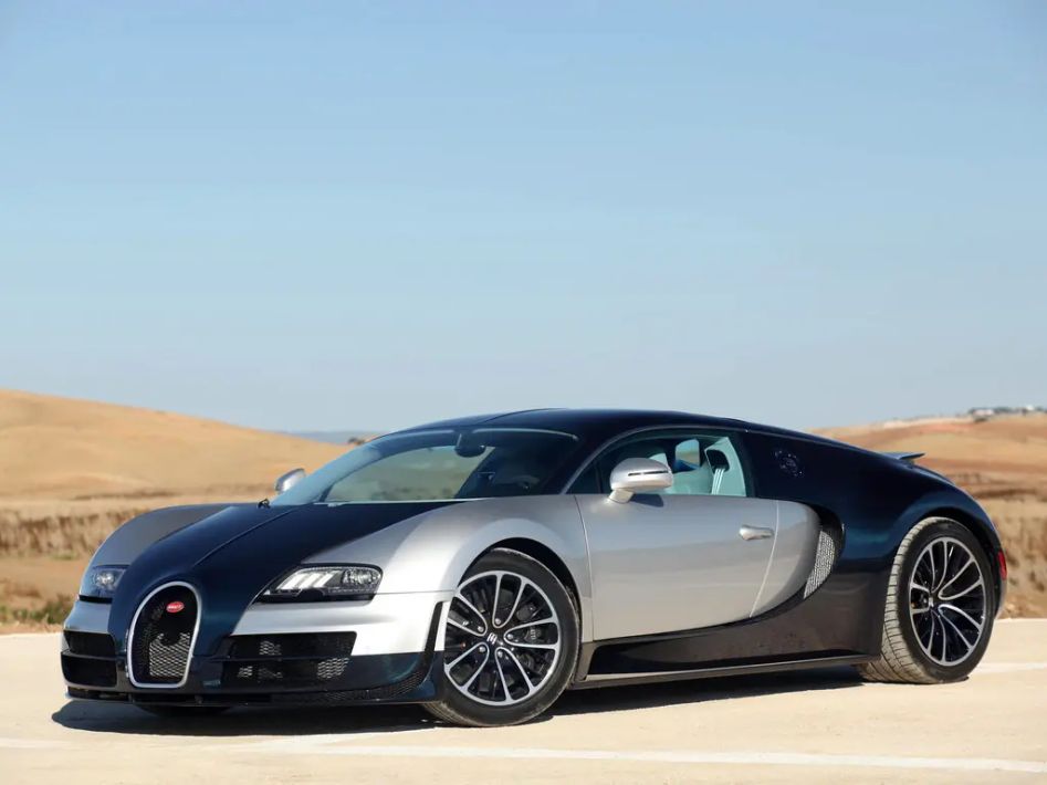 Объем двигателя bugatti veyron