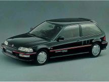 Honda Civic рестайлинг 1989, хэтчбек 3 дв., 4 поколение, EF