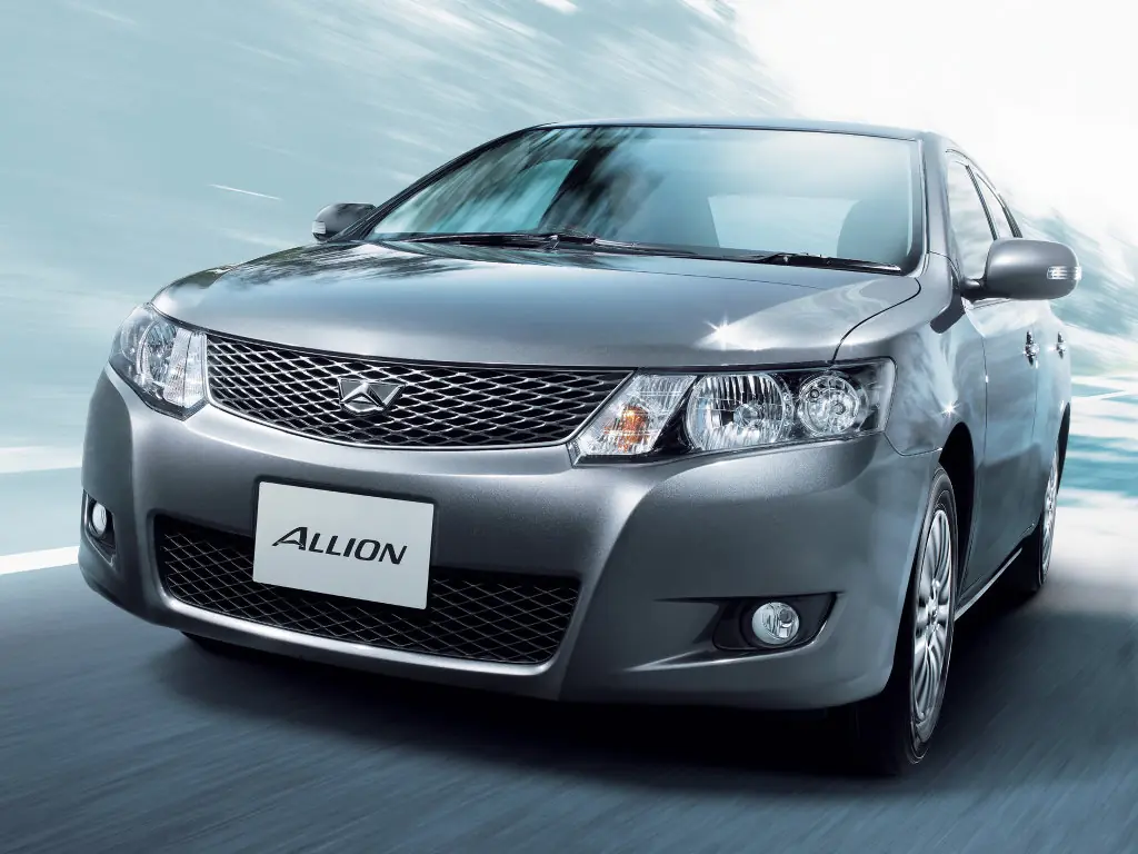 Toyota Allion 2007, 2008, 2009, 2010, седан, 2 поколение, T260 технические  характеристики и комплектации