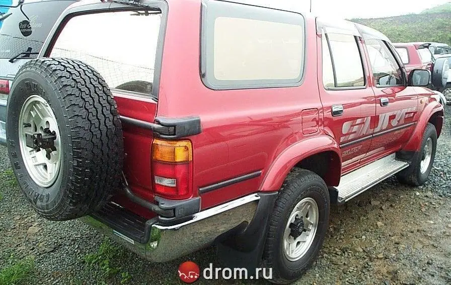 Тойота Сурф 130 зеленый