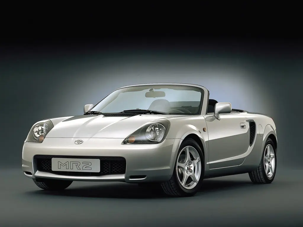 Размеры и вместимость Toyota MR2