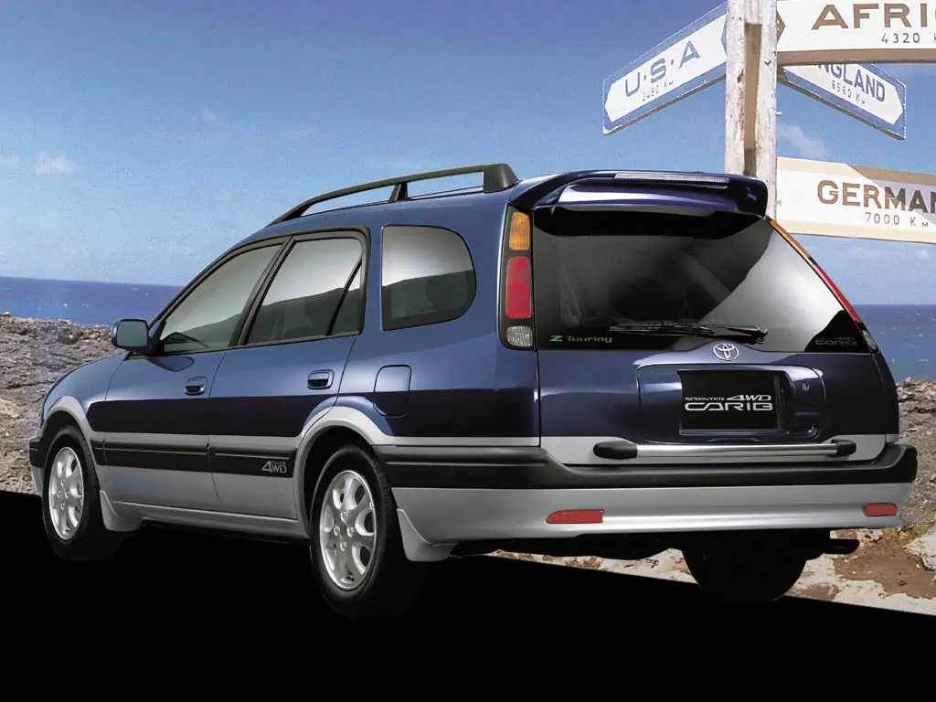 toyota sprinter carib 1998 год комплектации