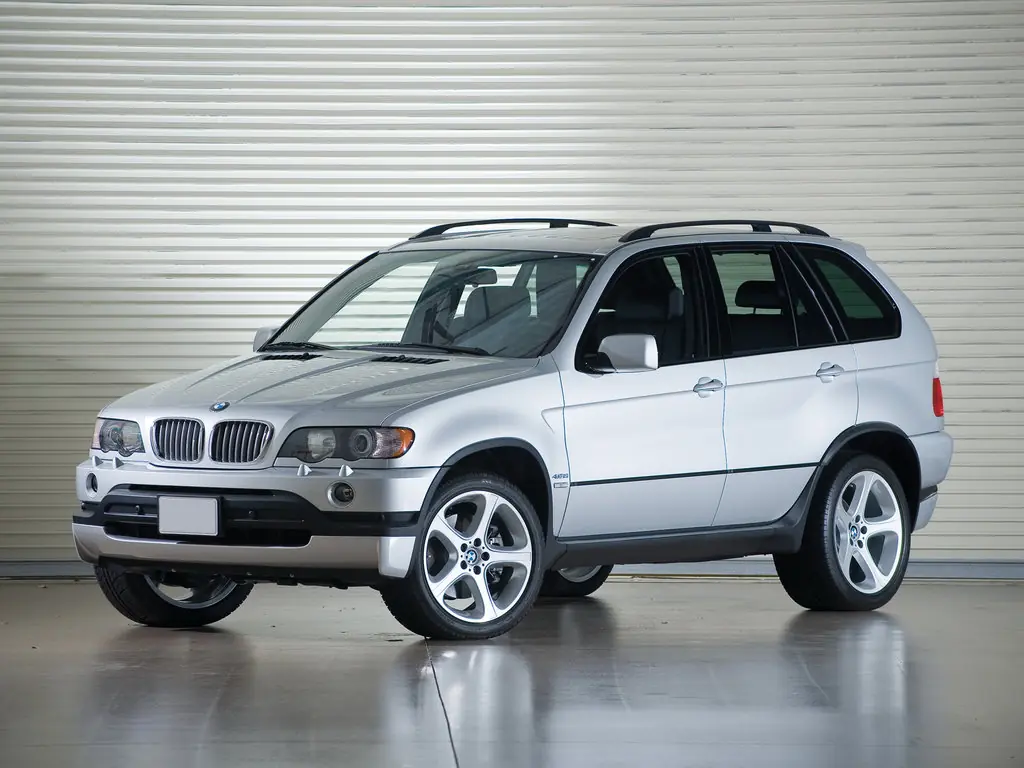BMW X5 1999, 2000, 2001, 2002, 2003, suv, 1 поколение, E53