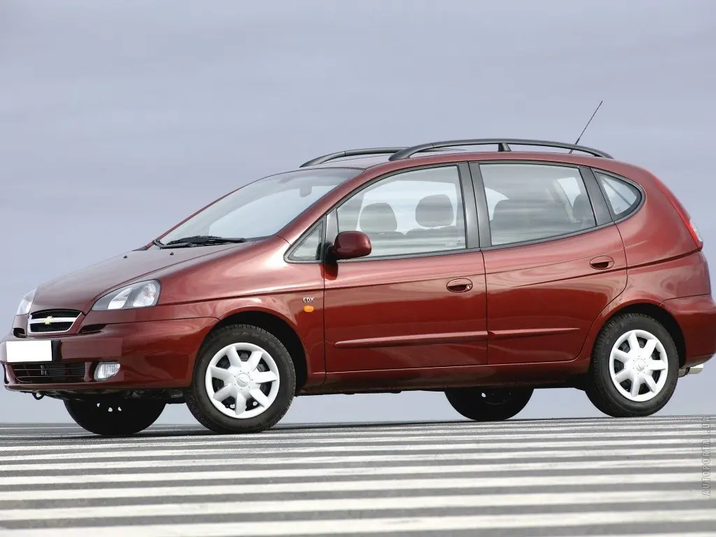 Chevrolet Rezzo 2004, 2005, 2006, 2007, 2008, минивэн, 1