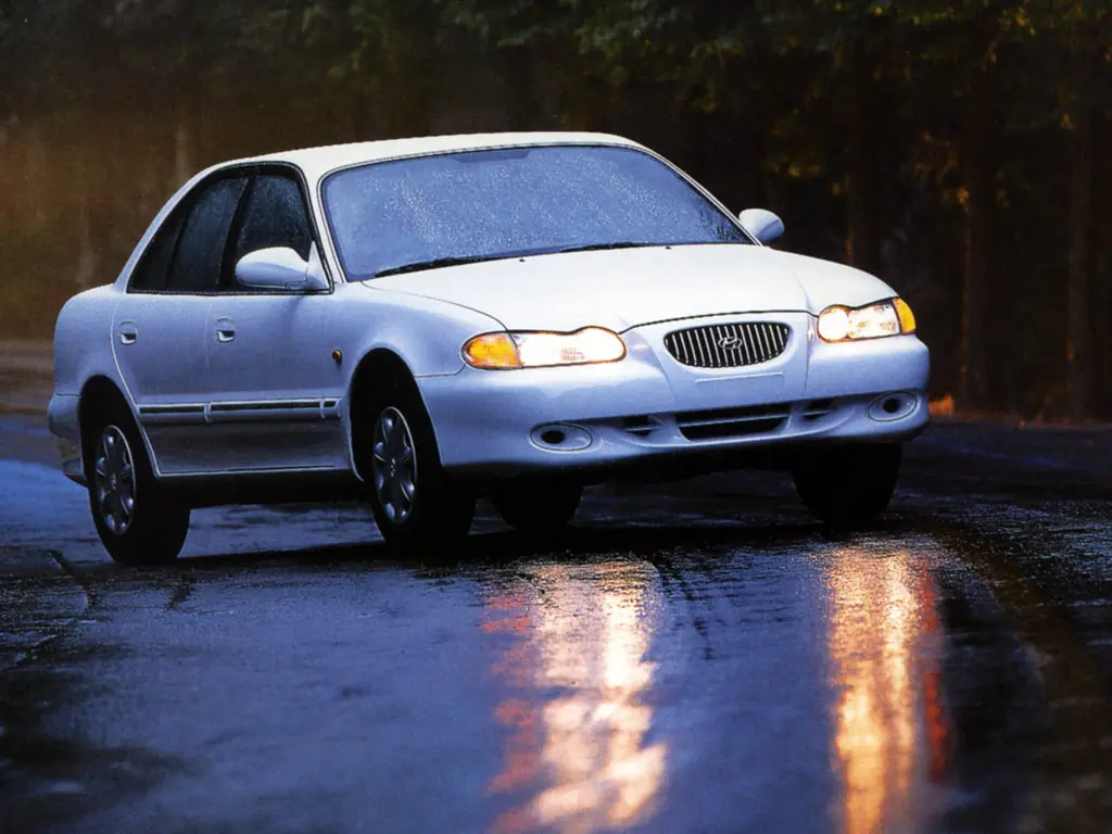 Hyundai Sonata рестайлинг 1996, 1997, 1998, седан, 3