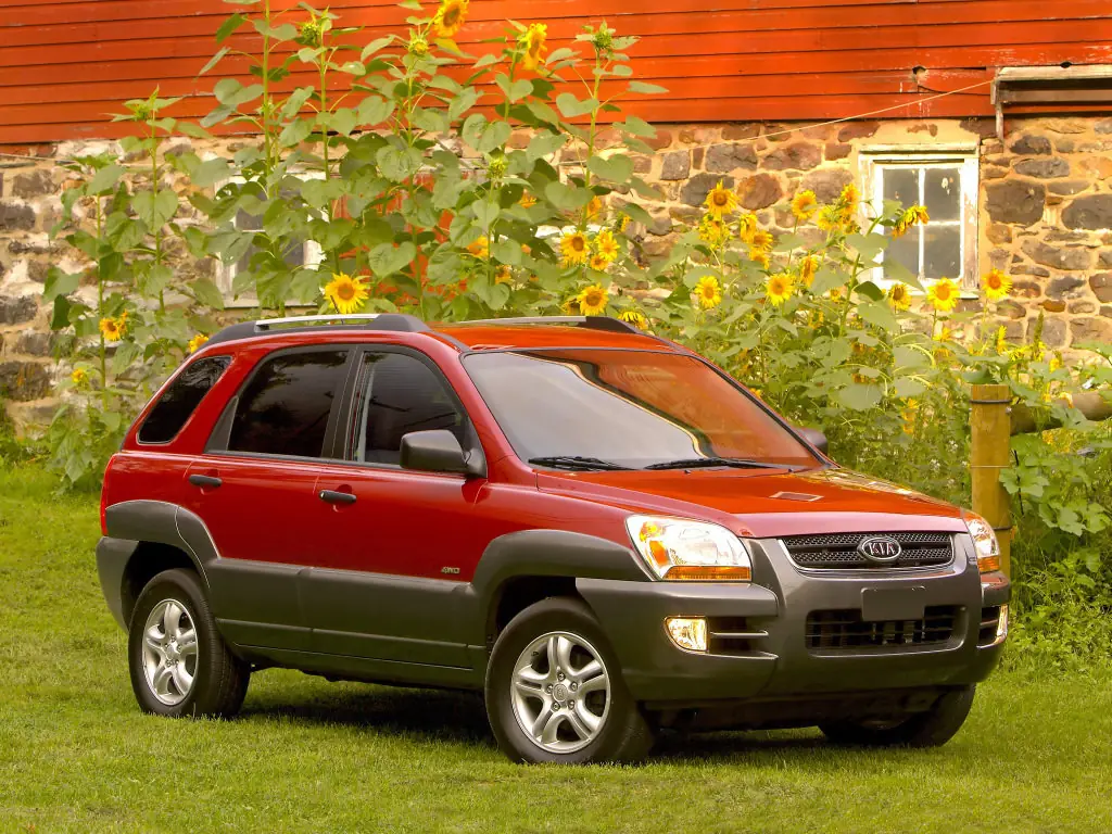 Kia Sportage 2006, джип/suv 5 дв., 2 поколение, JE (03.2006 - 03.2008)