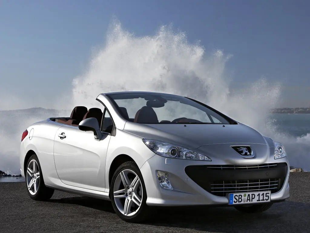 Peugeot 308 2009, открытый кузов, 1 поколение, T7 (03.2009 - 05.2011)