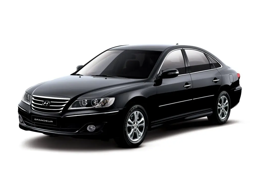 Hyundai Grandeur рестайлинг 2009, 2010, 2011, седан, 4