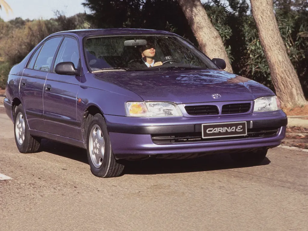 Toyota Carina E рестайлинг 1996, 1997, 1998, седан, 6