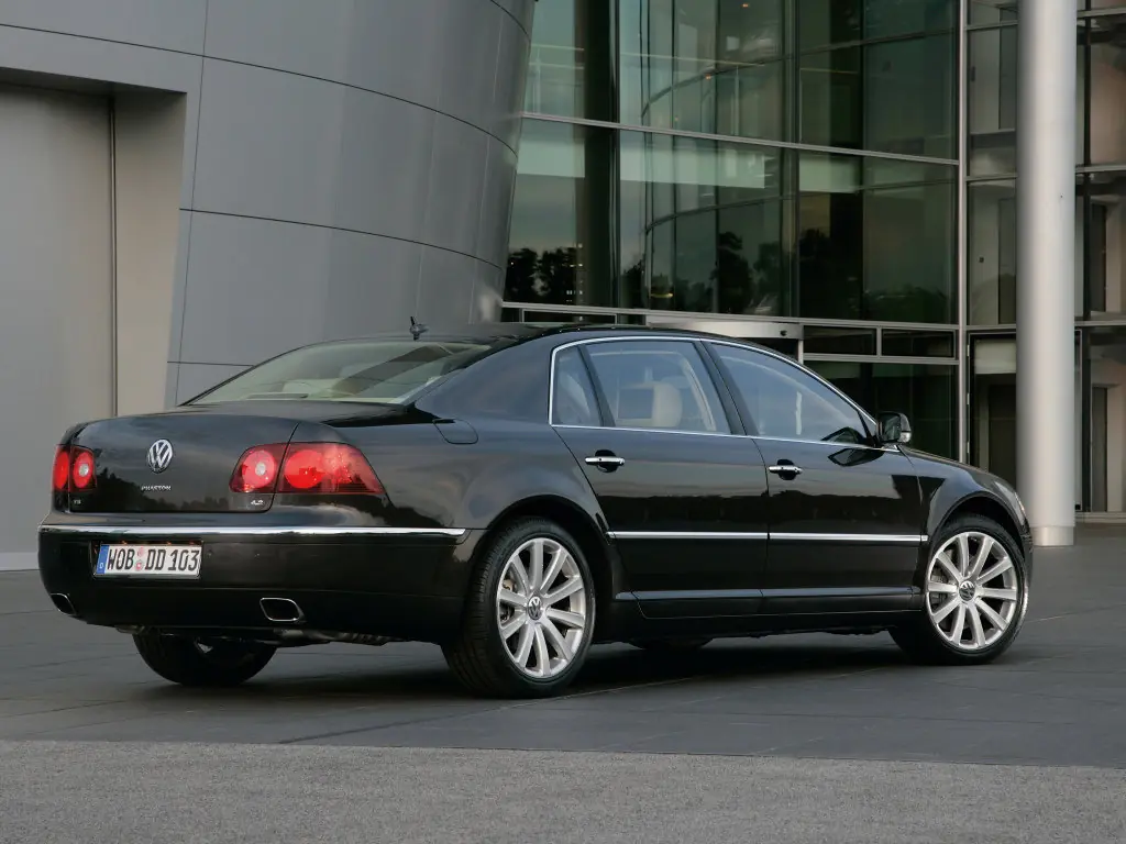 Volkswagen Phaeton рестайлинг 2007, 2008, 2009, 2010
