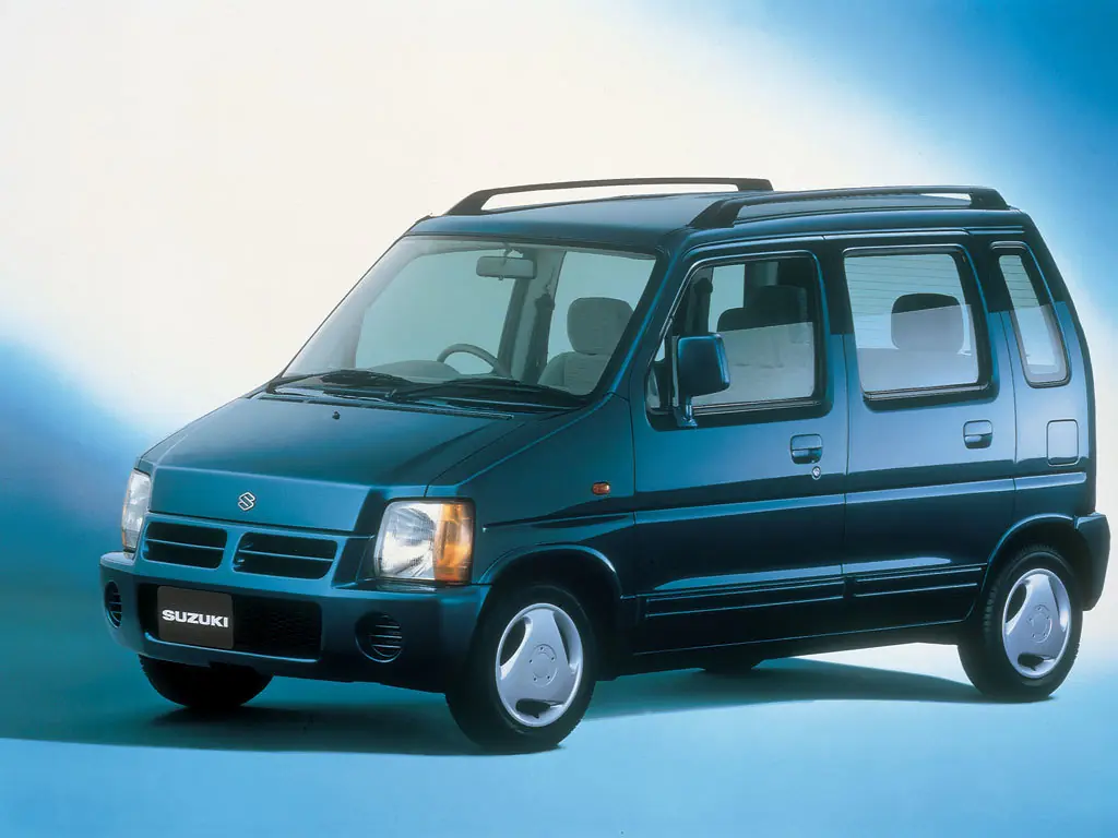Suzuki Wagon R 2й рестайлинг 1997, 1998, хэтчбек 5 дв., 1