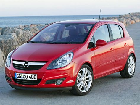 OPEL CORSA Характеристики
