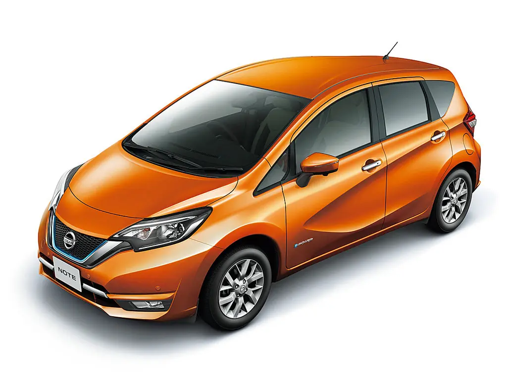 Nissan Note рестайлинг 2016, 2017, 2018, 2019, 2020, хэтчбек 5 дв., 2 поколение, E12 технические характеристики и комплектации