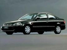 Honda Civic 1996, купе, 6 поколение, EJ