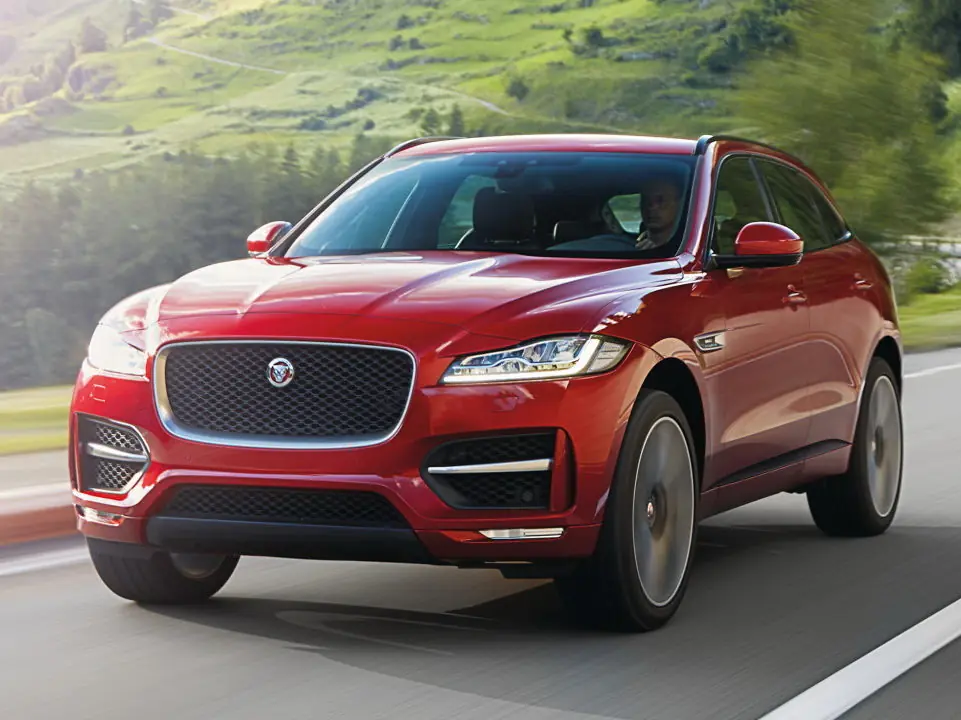  Jaguar F-Pace  обзор