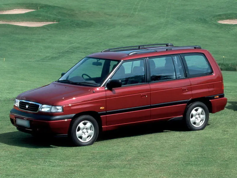 Mazda Efini MPV рестайлинг 1995, 1996, 1997, минивэн (2