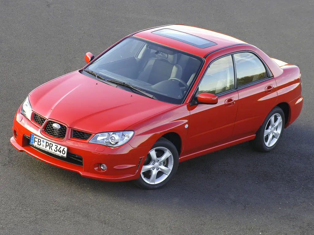 Subaru Impreza 2й рестайлинг 2005, 2006, 2007, седан, 2