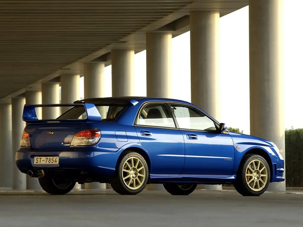 Subaru Impreza WRX STI 2й рестайлинг 2005, 2006, 2007