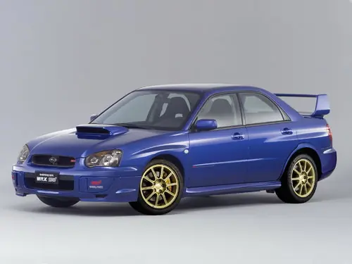 Subaru Impreza WRX STI рестайлинг 2002, 2003, 2004, 2005