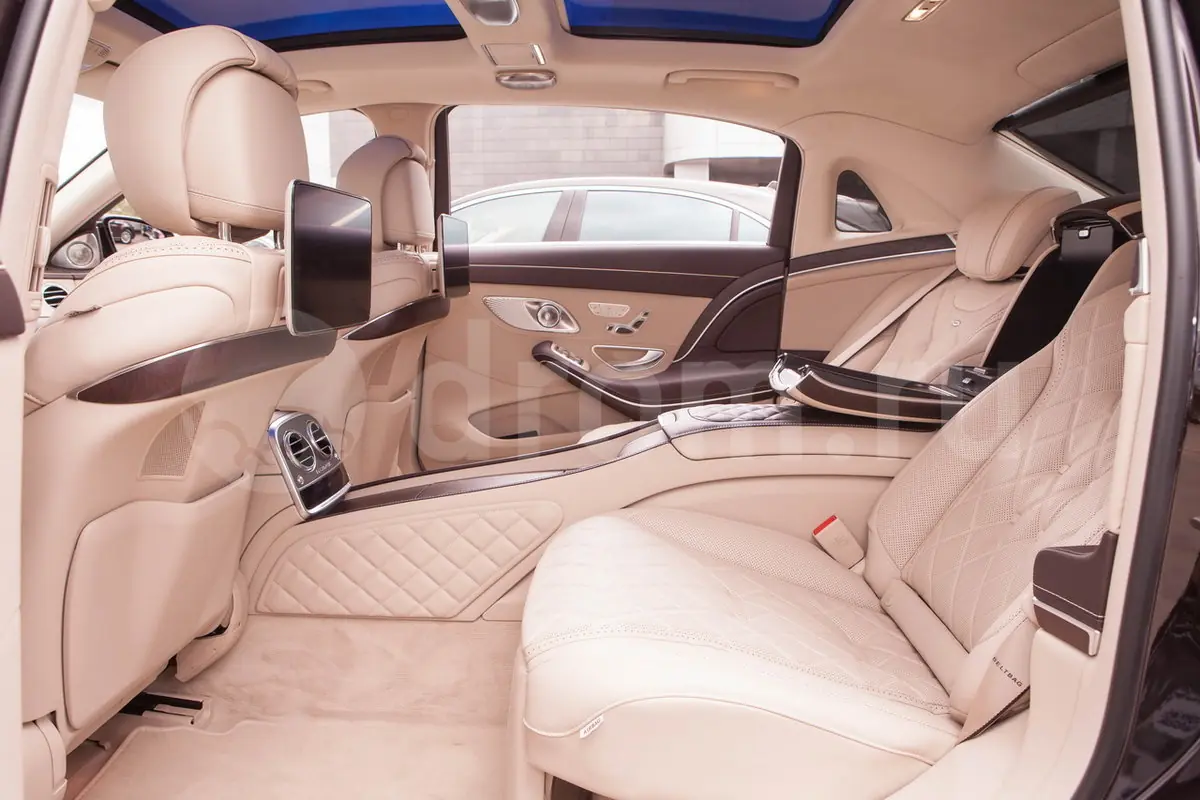 Мерседес s450 салон сзади