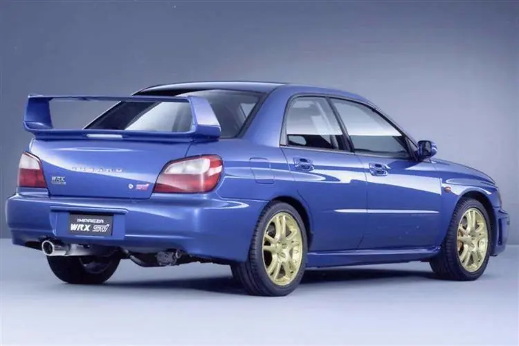 Subaru Impreza WRX STI 2000, 2001, 2002, седан, 2