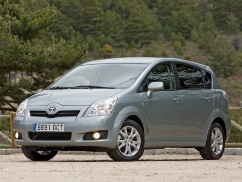 Технические характеристики и комплектации Toyota Corolla Verso