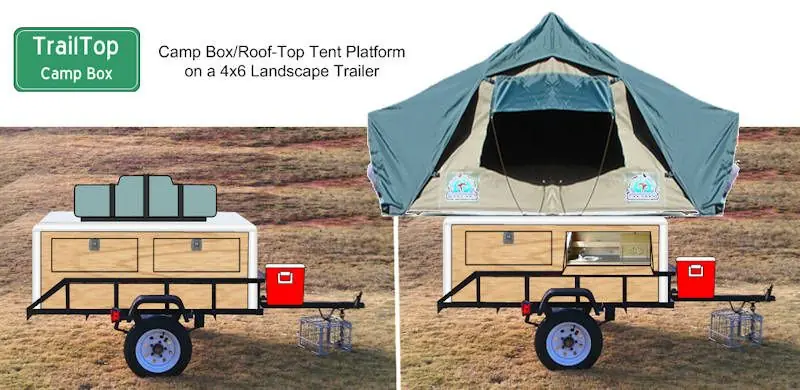 Camp box. Руф 2 прицепы. Палатка платформа. Junior Camp прицеп. Кемпер прицеп телескопический.