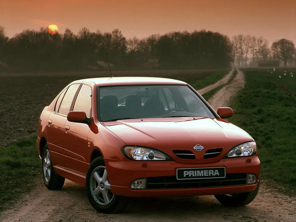 Nissan Primera рестайлинг 1999, 2000, 2001, 2002, седан, 2