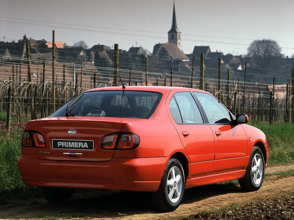 Nissan Primera рестайлинг 1999, 2000, 2001, 2002, седан, 2