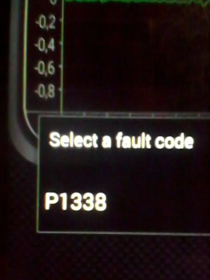 Пежо 307 код ошибки p1336