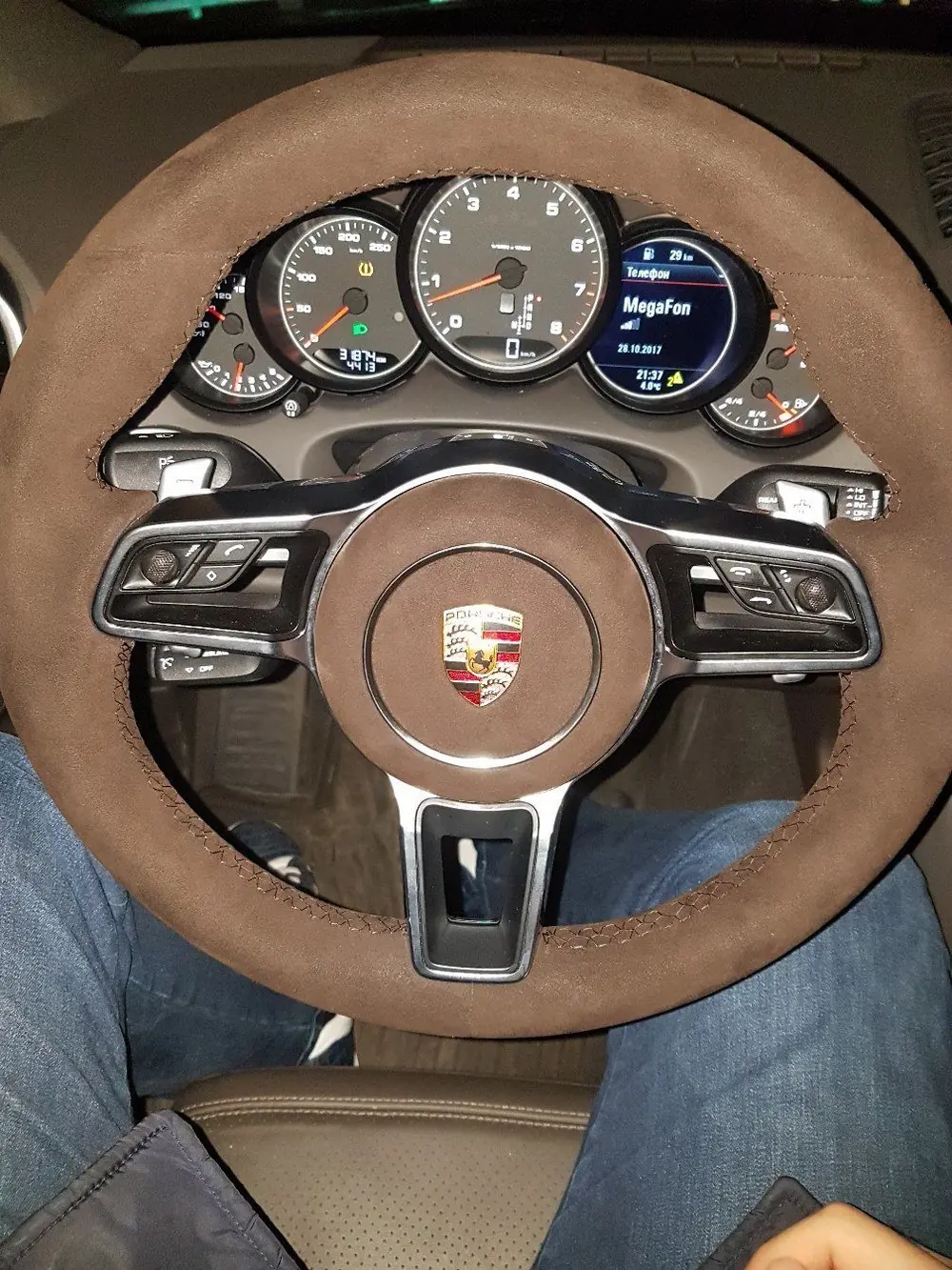 Руль алькантара Porsche 911