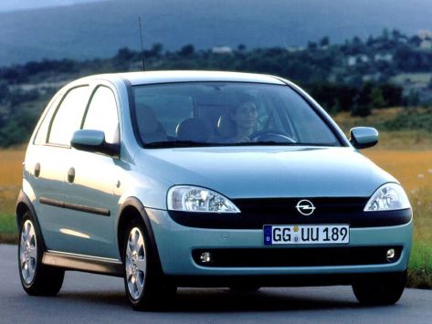 OPEL CORSA Характеристики