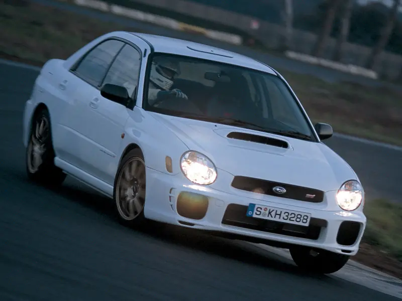 Subaru Impreza WRX STI 2000, 2001, 2002, седан, 2