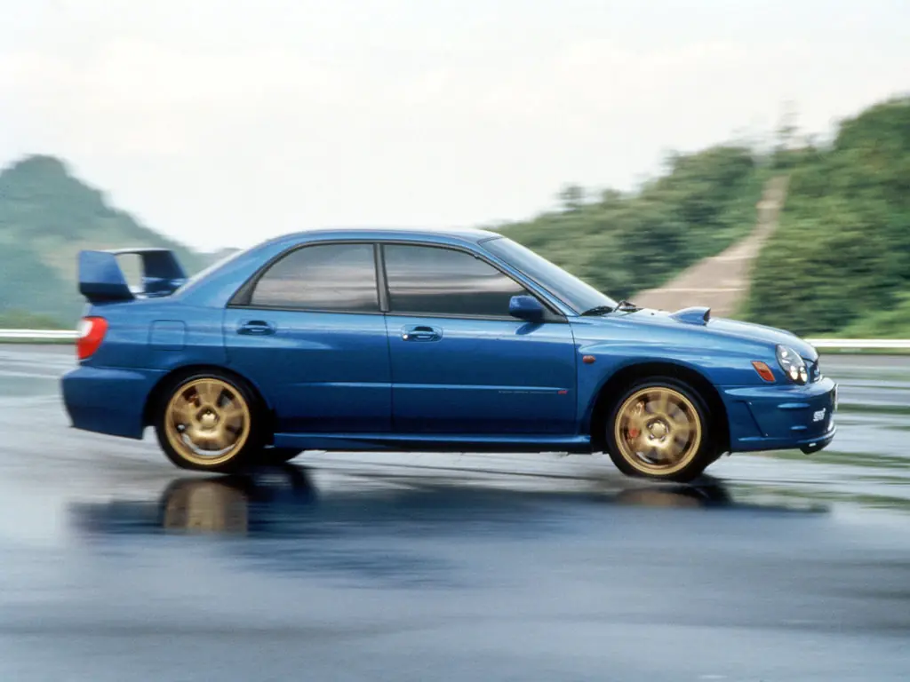 Subaru Impreza WRX STI 2000, 2001, 2002, седан, 2