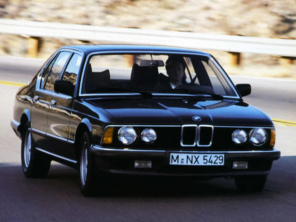 BMW 7Series рестайлинг 1983, 1984, 1985, 1986, седан, 1