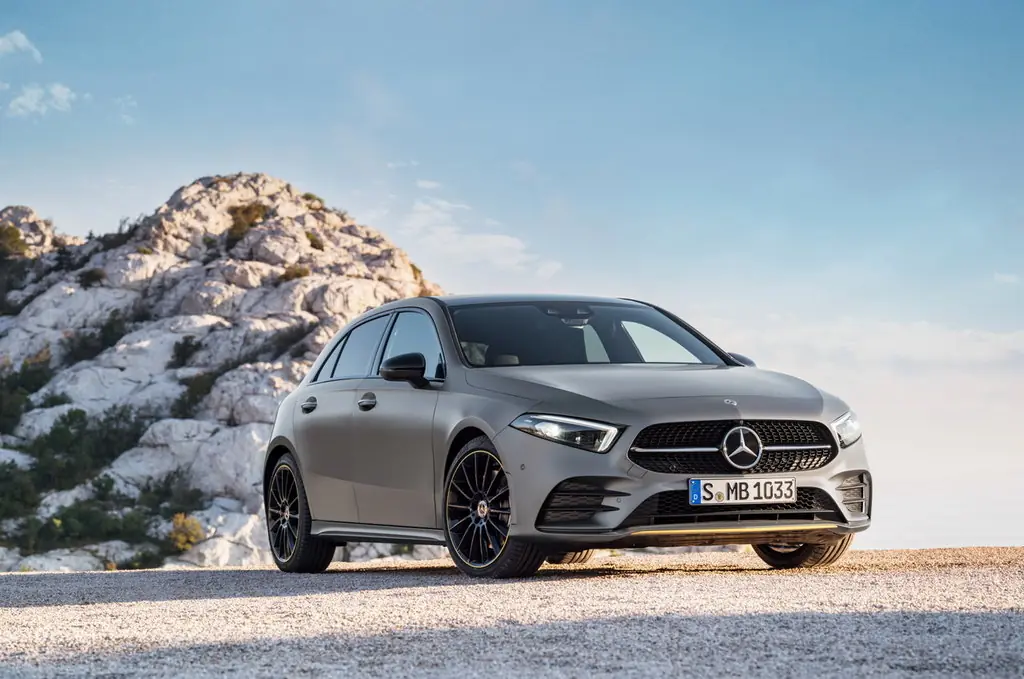 Mercedes-Benz A-Class 2018, 2019, 2020, 2021, хэтчбек 5 дв., 4 поколение,  W177 технические характеристики и комплектации