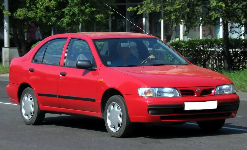 Nissan Almera рестайлинг 1998, 1999, 2000, седан, 1