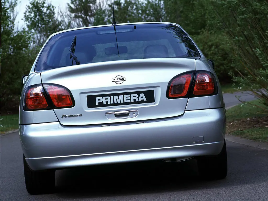 Nissan Primera рестайлинг 1999, 2000, 2001, лифтбек, 2