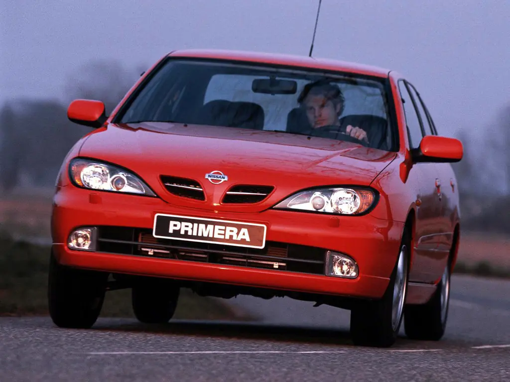 Nissan Primera рестайлинг 1999, 2000, 2001, седан, 2