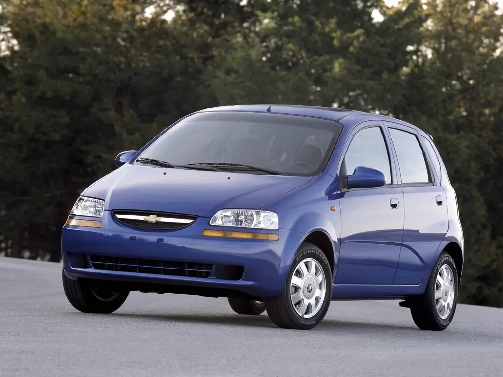 Chevrolet Aveo 2002, 2003, 2004, 2005, 2006, хэтчбек 5 дв