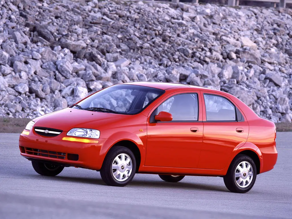 Chevrolet Aveo 2002, 2003, 2004, 2005, 2006, седан, 1